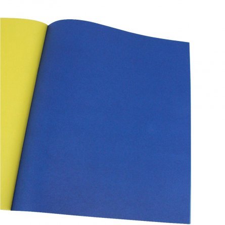 Бумага цветная Проф-Пресс, А4, двухстороняя, немелованная, 16 листов, 8 цветов, скрепка, "Кораблик в море" фото 2