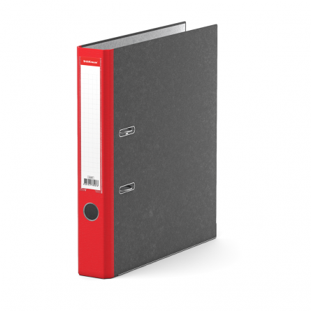 Папка-регистратор с арочным механизмом, ErichKrause "Original Pro", А4, 285х315х50 мм, красный фото 1