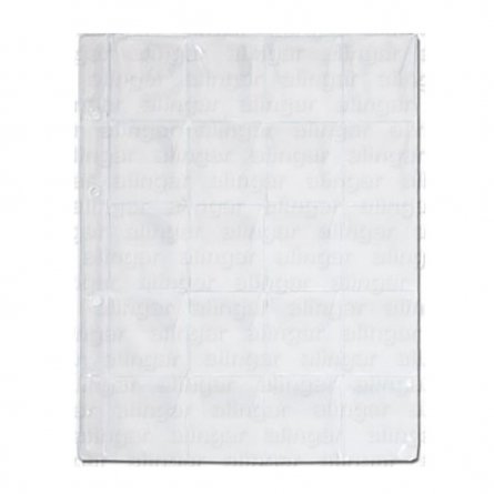 Лист для монет (200*250 мм) на 20 ячеек ОРТ фото 1