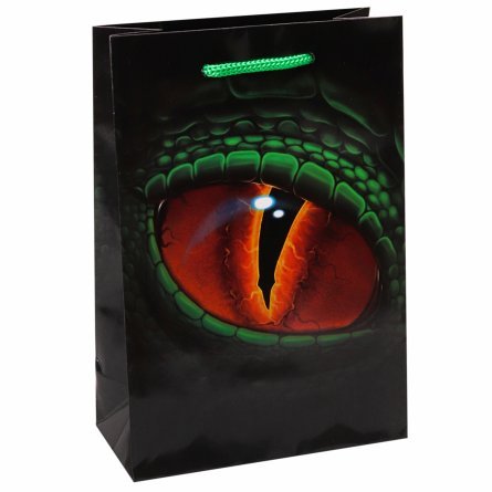 Пакет подарочный Миленд, 14*20*6,5 см (MS), глянцевая ламинация "Драконий глаз" фото 1