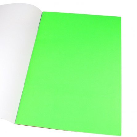 Бумага цветная Проф-Пресс, А4, мелованная, односторонняя, флуоресцентная, 8 листов, 8 цветов, на скрепке, "Загородный пейзаж" фото 2