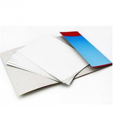 Картон белый Апплика, А5, немелованный, 8 листов, картонная папка,"Зимний лес" фото 2