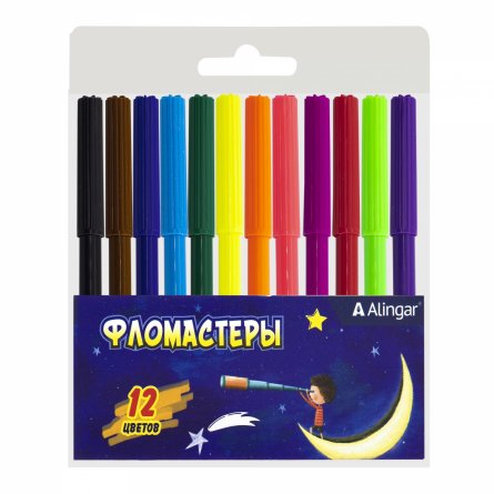 Набор школьный Alingar "Космонавт" 65 предметов, упаковка гофрокороб фото 2