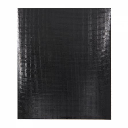 Тетрадь 48л., А5, клетка, Alingar "Black  metallic", скрепка, дизайнерский картон, тиснение "лён", блок офсет, 100% белизна фото 1