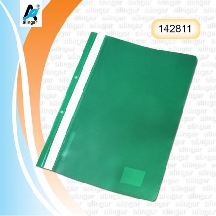 Папка-скоросшиватель ПС-220-П А4, зеленый фото 1
