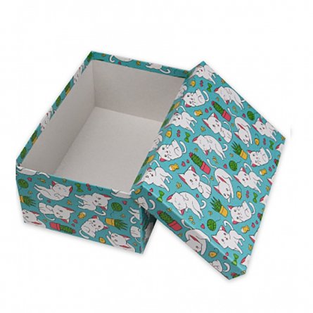 Подарочная коробка Миленд, 30,5*20*13 см, "Котята", прямоугольная фото 1