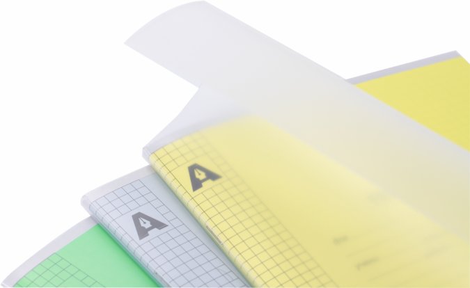 Тетрадь 48л., А5, клетка, обложка пластик, Alingar "Микс пастель", скрепка, блок офсет, 100% белизна, 5 дизайнов в пленке т/у фото 6