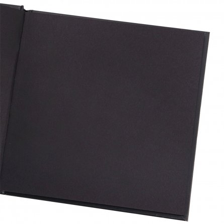 Скетчбук 160*160 мм., 40л., "Т-800", 120г/м2, Миленд, 7БЦ, матовая ламинация, выб. лак, резинка, чёрный офсет фото 2