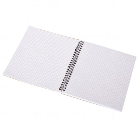 Тетрадь 48л., клетка, Alingar, гребень, блок офсет, мелованный картон (стандарт), "Nature colors"" фото 2