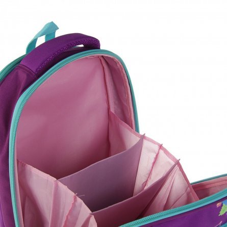 Рюкзак Across, школьный, фиолетовый, 38x27x16 см фото 5