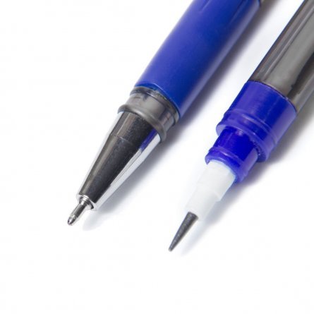 Ручка шариковая-карандаш сегментный Alingar, 0,7 мм, синяя, игольчатый, метал. наконечник, резиновый грип, шестигранный, матовый, пластик. корпус фото 3