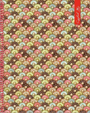 Тетрадь 96л., А5, клетка, Проф-Пресс "Яркий орнамент " , спираль, мелованный картон фото 4