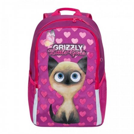 Рюкзак Grizzly школьный (/1 фиолетовый) фото 1
