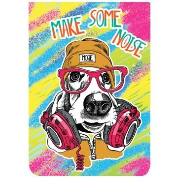 Закладка - магнитная, Мир открыток, 164х61 мм, "Модная собака" фото 1