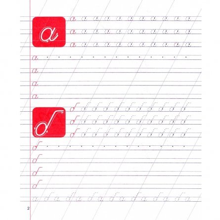 Пропись классическая , 170 мм * 215 мм, "Каллиграфическое написание строчных и прописных букв" Кузьма Трейд, 32 стр фото 2