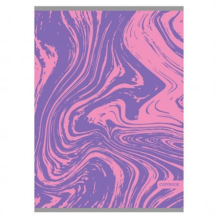 Тетрадь 48л., А4, клетка, Канц-Эксмо " Неоновые идеи. Розовый", скрепка, мелованный картон фото 1