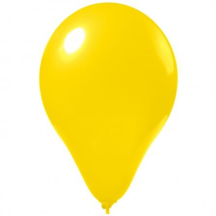 Шар воздушный пастель Alingar, №10, желтый, 100шт/уп фото 1