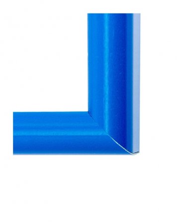 Рамка пластиковая 104 синий/василек, 20*25 фото 2