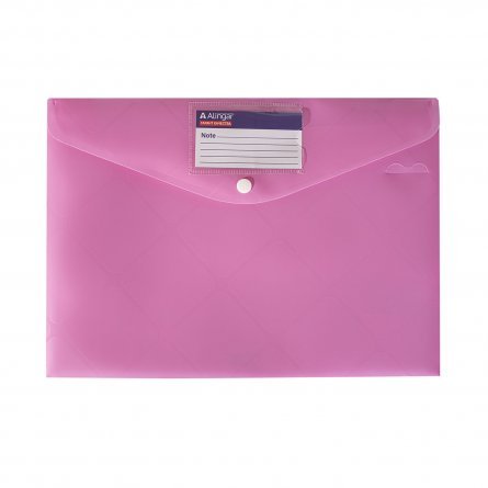 Папка-конверт на кнопке  Alingar, A4, 240х330 мм, 160 мкм, карман для ручки и визитки, ассорти, матовая, с глянцевым рисунком, "Diamond" фото 7
