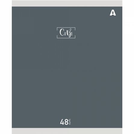 Тетрадь 48л., А5, клетка, Alingar "Style", скрепка, мелованый  картон ( стандарт), блок офсет, 5 дизайнов в пленке т/у фото 7