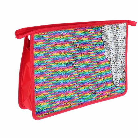 Набор канцелярии для девочки Alingar, "Colorful", 35 предметов, папка с пайетками на молнии, т/у пленка фото 2