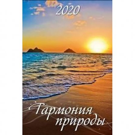 Календарь настенный перекидной с ригелем(2020) "Гармония природы" 320*480 фото 1