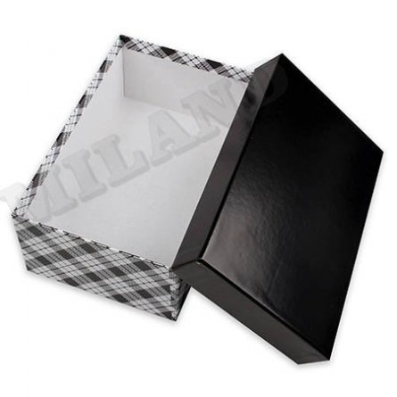 Набор подарочных квадратных коробок 3 в 1 Миленд, 19,5*19,5*11 - 15,5*15,5*9 см, "Классика" фото 2