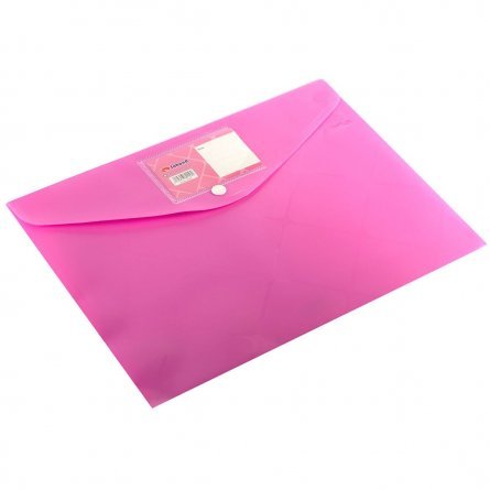Папка-конверт на кнопке Sahand, A4, 240х330 мм, 160 мкм, карман для ручки и визитки, ассорти, матовая, с глянцевым рисунком, "Diamond" фото 6