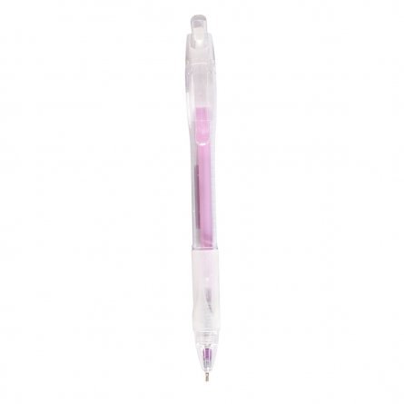 Ручка шариковая Alingar, 0,7 мм, 6 цветов, резиновый грип, автоматическая, круглый, тонированный, пластиковый корпус, пластиковый стенд фото 7