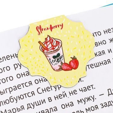 Набор магнитных закладок, Миленд,  "Сладкая жизнь", 3 шт фото 1