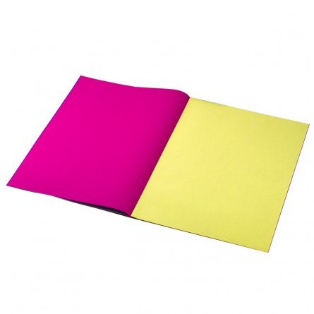 Бумага цветная Alingar, А4, офсетная, двухсторонняя, 10 листов, 10 цветов, на скрепке, "Ассорти" фото 3