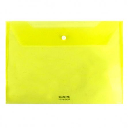 Папка-конверт на кнопке Sahand, A4, 235х330 мм, 160 мкм, ассорти, глянцевая, "Transparent" фото 8