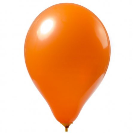 Шар воздушный пастель №10, оранжевый, 100шт/уп фото 1