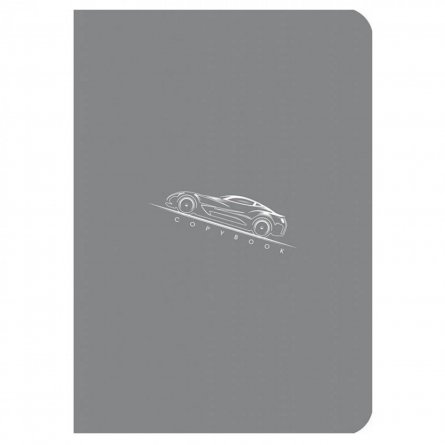 Тетрадь 40л., клетка, Апплика "Авто", мелованный картон, матовая ламинация фото 1