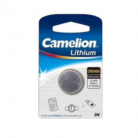 Батарейка-таб. Camelion CR 2450-1BL (1/10/) фото 1