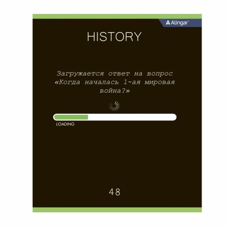 Комплект предметных тетрадей А5 48л., 12 предм., со справочным материалом, скрепка, мелованный картон (стандарт), блок офсет, Alingar "Loading" фото 14
