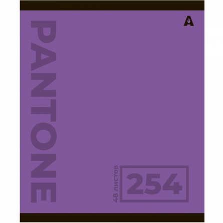 Тетрадь 48л., А5, клетка, Alingar "Pantone", скрепка, мелованый  картон ( стандарт), блок офсет, 5 дизайнов в пленке т/у фото 5
