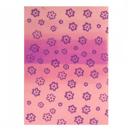 Материал для творчества фоамиран Alingar, А4, 2 мм, глитер, с узором, 10 цветов, ассорти, упаковка полиэтилен фото 12