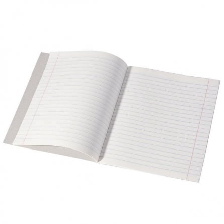 Тетрадь 12л., линия, Alingar, скрепка, блок офсет, 100% белизна, мелованный картон (стандарт), "Желтая" фото 3