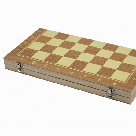 Набор 3 в 1, " Шахматы, шашки, нарды", деревянный, 29,5*15,5*3 см фото 4