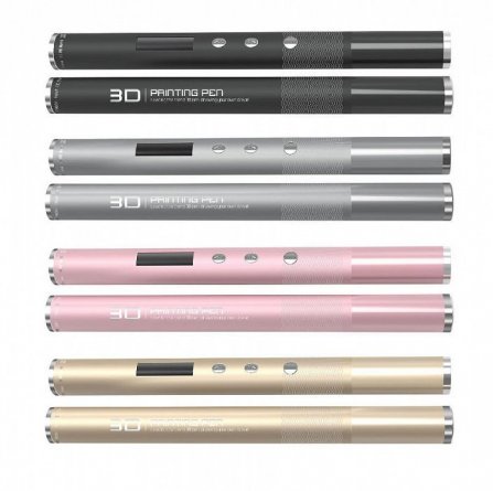 Ручка 3D RP900A, ABS, черная, картонная упаковка фото 2