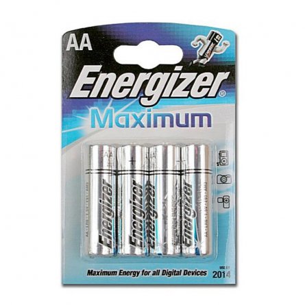 Батарейка Energizer MAXIMUM LR06-4BL фото 1