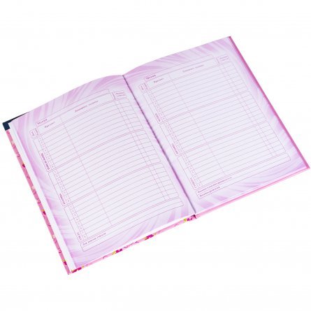 Дневник школьный Alingar 1-11 кл. 48л. 7БЦ, ламинированный картон, поролон, глиттер, "Princess" фото 4