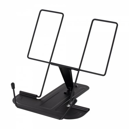 Подставка для книг Alingar, 175х185 мм, "Standart", черный, регулируемый угол наклона, металл, пакет с европодвесом фото 2