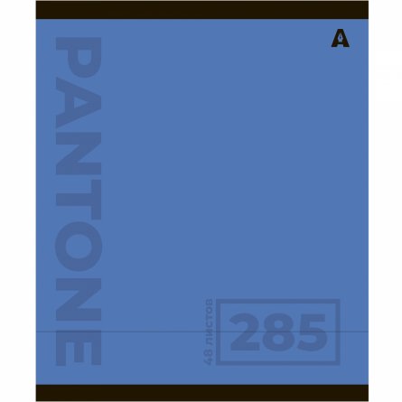 Тетрадь 48л., А5, клетка, Alingar "Pantone", скрепка, мелованый  картон ( стандарт), блок офсет, 5 дизайнов в пленке т/у фото 6