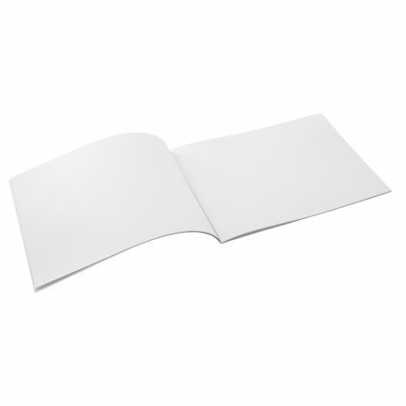 Тетрадь для рисования 20,5*27,5 см., 12л., Alingar, на скрепке, мелованный картон (стандарт), 100г/м2, "Русалочка и корги" фото 2