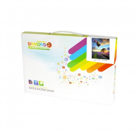 Картина по номерам Alingar, 40х50 см, 24 цвета, с акриловыми красками, холст, "Воздушные шары" фото 2