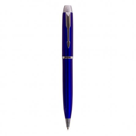 Подарочная ручка шариковая Alingar, 1,0 мм, синяя, поворотный металлический корпус, цвет ассорти, картонная упаковка фото 4