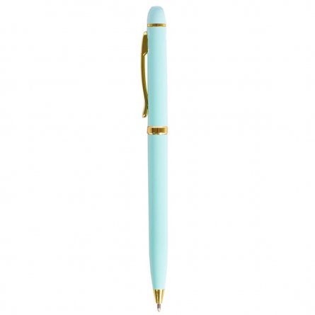 Ручка шариковая подарочная Alingar, 1,0 мм, синяя, поворотный механизм, круглый, цветной, пластиковый корпус, картонная упаковка фото 4