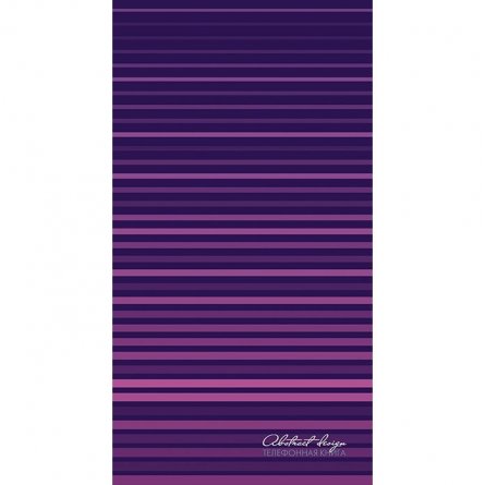 Телефонная книжка А5, 80л., гребень,ламинация , высечка алфавита , Апплика "Полоски на фиолетовом" фото 1